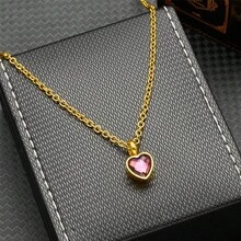 1pc Stainless Steel Gold Heart-Shaped Urn Pendant Necklace, Memorial Necklace To Hold Ashes, Hair Or Crystal Beads To Commemorate Loved Ones - Screw Heart - View 15