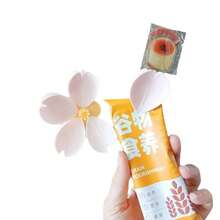 10pcs Pink Cherry Blossom Clip, Creative Decorative Fridge Magnet, Dual-Purpose Sealing Clip & Magnetic Sticker, Fun Refrigerator Ornament, Practical Kitchen Gadget, Lovely Home Decor Accessory Suitable For Kitchen Office Indoor Daily Decoration - Multicolor - View 5