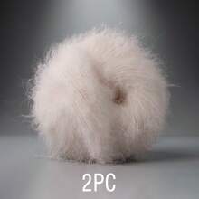 2 Packs Long Hair Mohair Chunky Yarn Balls - Soft Skin-Friendly Faux Fur Thread, Handmade DIY Wool Yarn, Sweater Crochet & Knitting - Ball Of Yarn - View 20