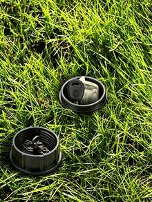 1pc Realistic Sprinkler Head Outdoor Waterproof Hidden Key Storage Box, Suitable For Garden, Lawn And Yard, Waterproof, Anti-Corrosion, Anti-Rust, Suitable For Outdoor Use, Home, Gardening Decoration, Flower Pot And More - One - View 5