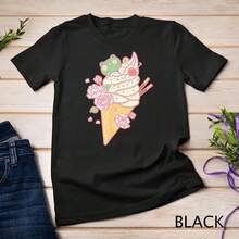 Women T-Shirts - Black - View 8