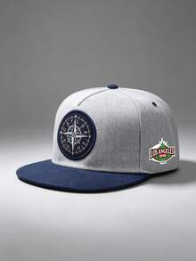 1 pieza Gorra de béisbol unisex de moda con bordado de brújula en bloques de color - Transpirable, ajustable, gorra de papá y gorra de béisbol - Sombrero de sol casual unisex, perfecto para actividades al aire libre, viajes y correr (disponible en varios colores) - multicolor - Ver 7