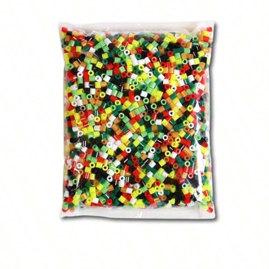 ENN LLC アイロンビーズ セット 5mm 大容量 500g ミックスアイロンビーズ - 7色ミックス - チェックする 1