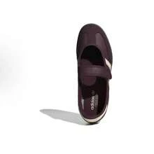 Adidas Originals Samba Jane, Comfortable And Versatile Flat Mary Jane Shoes, Women's, Burgundy. - Burgundy - View 4