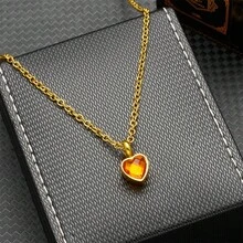 1pc Stainless Steel Gold Heart-Shaped Urn Pendant Necklace, Memorial Necklace To Hold Ashes, Hair Or Crystal Beads To Commemorate Loved Ones - Screw Heart - View 16