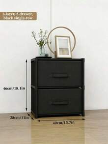 1pc Easy Storage Cabinet With Multi-Layer Drawers, Bedroom Lingerie Organizer Cabinet, Household Assembled Storage Rack, Floor-Standing Assembled Storage Rack - Multicolor - View 23
