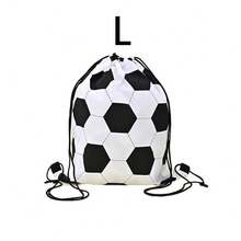 Unisex Fillable Bean Bag Chair Cover With Football Pattern, Toy Storage Bag, Washable Multi-Functional Seat For Play And Relaxation - Football - View 12