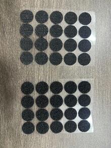 20個防滑黏貼夾，適用於襯衫、洋裝、長褲、口袋、手機和錢包；DIY封口夾；無縫波點設計，可用於掛窗簾 - 均碼 - 查看 13