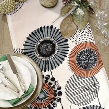 1PC Vintage Dandelion Linen Table Runner, Machine Washable, Multi-Scenario Farmhouse Decor For Kitchen, Dining & Living Room - Multicolor - View 4