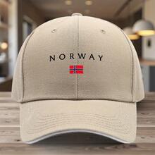 Ships In 24 Hours DE/FR/ES/IT | Norway Flag Cap - National Colors - Lightweight, Adjustable, Unisex, All Seasons | Perfect For Outdoor Travel, Parties, And Sports | Norwegian Pride Gift - A - View 9
