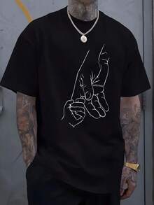 Men Outdoor Tees & Tanks - 黑色 - 查看 1