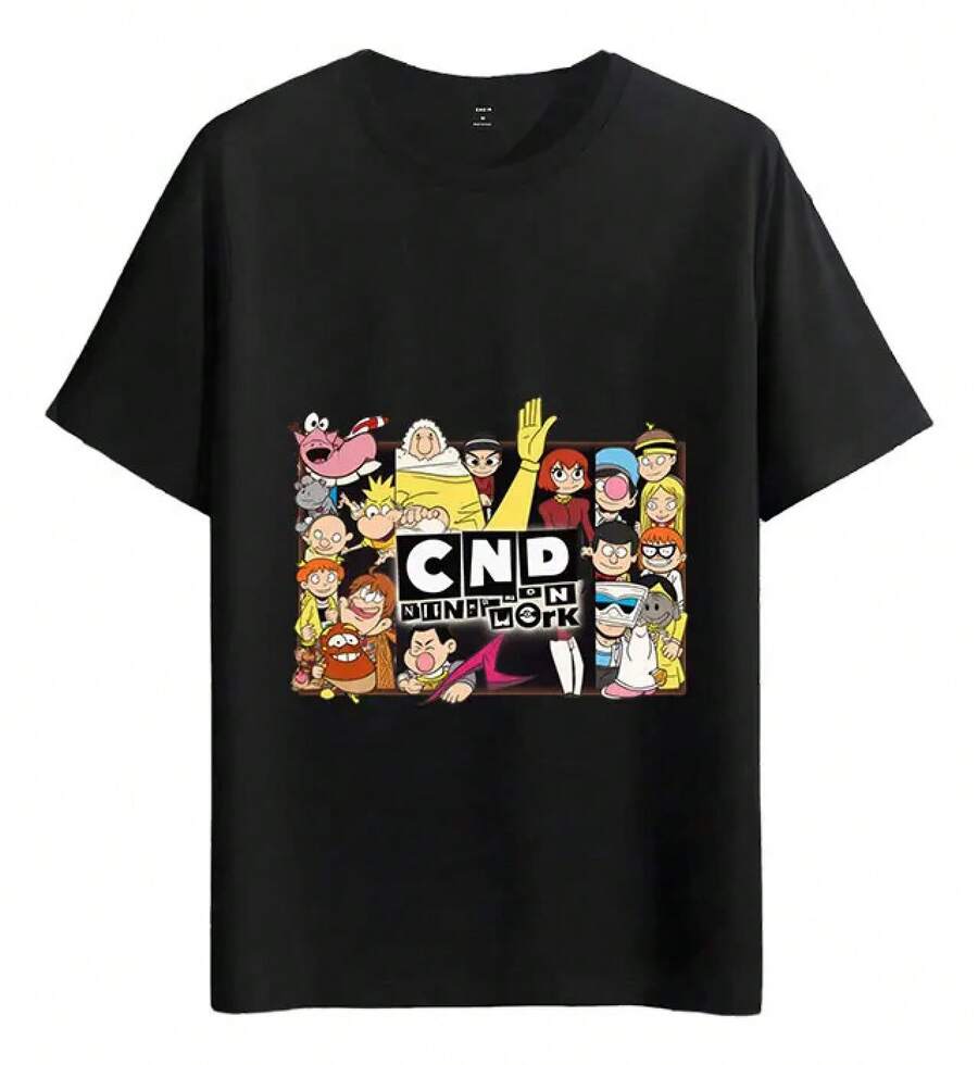 Tshirt Muscle Freaks Estilo Anime Personajes - Negro - Ver 1
