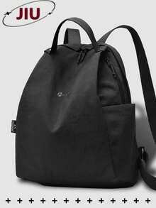 Anti-Theft Nylon Rucksack Women's Backpack Multi-Pocket Commuter Bag Large Capacity Minimalist School Bag Lightweight Travel Bag Multifunctional Work - Multicolor - View 17