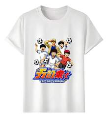 Tshirt Muscle Freaks  Estilo Football Animado - Blanco - Ver 1