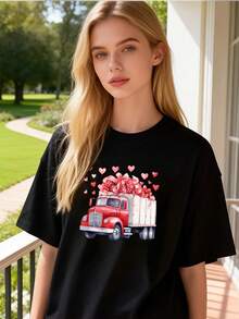 Kvinnor T-shirts - Svart - Visa 6