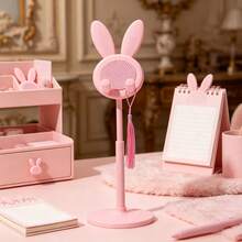 1pc Cute Rabbit Adjustable Desktop Phone Holder, Suitable For All Phones, Adorable Phone Stand, Phone Accessory, Workspace Decor, Rabbit Design, Fun Decoration School Supplies - Multicolor - View 25