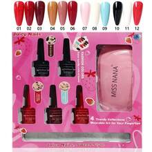 Kit de esmalte en gel PQMY - Verde Lima - Ver 3