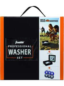 Sports Washer Set - (2) 12x 12 Folding Targets - Portable Fun - Beach, Tailgating, Parties - Bottle Cap Washers The Best Gift For Father - Fiberboard - View 9