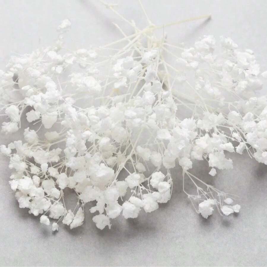 25/50/100/300/個 人造迷你星星 - 用於樹脂模具藝術和手工藝品、髮飾、婚禮花環、桌花、家居裝飾等 - 白色6 - 查看 1