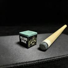 Professional Billiards Table Low-Dust Chalk Reduces Trouble, Suitable For Tournaments And Home Use Billiards Table Accessories (Green/Light Gray Box Of 12 Pieces) - Green - View 8