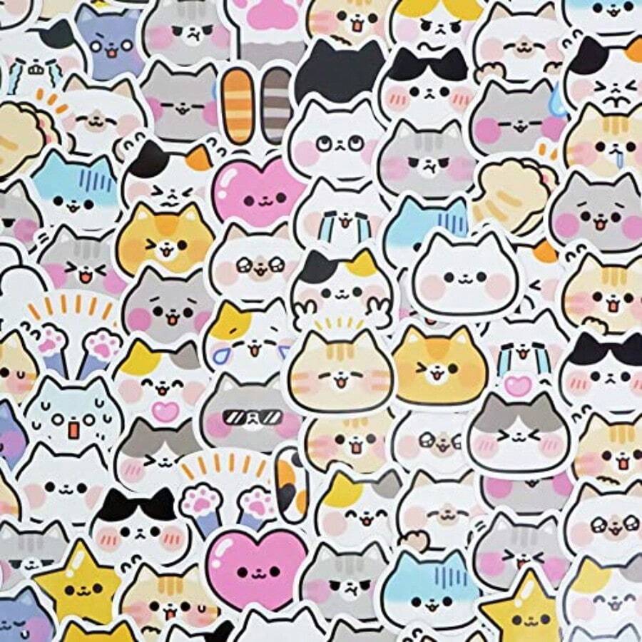 Label Stickers - แมว - ดู 1