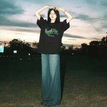Women T-Shirts - Black - View 1
