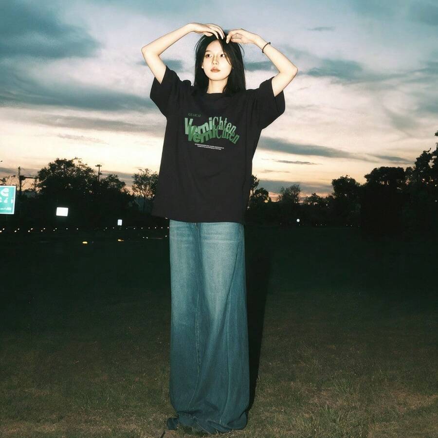 Women T-Shirts - Black - View 1
