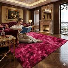 Luxury Shaggy Rug For Living Room Or Bedroom, 2.00 X 1.40 Meters - Lime Green - View 4