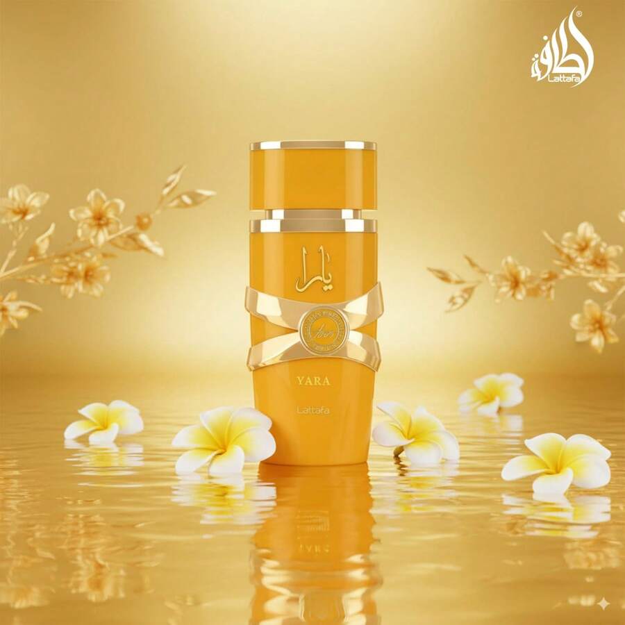 Lattafa Yara Tous - Tropical, Fruity, Floral, Vanilla - Eau De Parfum Long-Lasting Fragrance For Women, 3.40 Ounce / 100 Ml Ideal For Dates, Office & Holiday Gift - 黃色的 - 查看 1