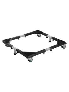 Fridge Stand Mobile Base, 1200 Lbs Load Capacity, Washing Stand With 8 Locking Twin Wheels And 4 Brakes, 23-36.6 Inches Adjustable Furniture Dolly Washer, Refrigerator And Dryer - A - View 10