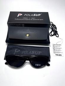 POLASUP New Cross-Border Retro TR90 Plug-In Temple Cat Eye Frame European & American Fashion Cool Vintage Cat Eye Small Frame Polarized Sunglasses For Women, Fashion Accessory Glasses With Free PU Glasses Case - Multicolor - View 14