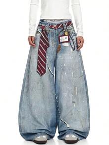 Women Jeans - Blue - View 8
