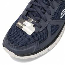Skechers Giày chạy bộ buộc dây dành cho nam, giày thể thao thường ngày thoáng khí bằng lưới 52631-NVY - 52631-NVY - Xem 4