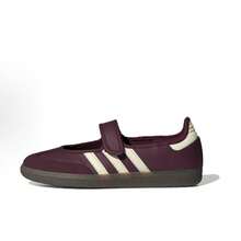 Adidas Originals Samba Jane, Comfortable And Versatile Flat Mary Jane Shoes, Women's, Burgundy. - Burgundy - View 7