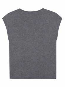 Officially Authorized Disney Winnie The Pooh Theme Rope-Side Characters Collection Cartoon Printing V, V-Neck Women's Sleeve Vest, Loose And Comfortable Multi-Functional Sleeveless Top, Suitable For Daily Commuting, Home, Outdoor Travel, Shopping And Dating, Unisex, Lovers' Clothes, Perfect Gifts, Local Warehouse, Fast Delivery. - Xám - Xem 2