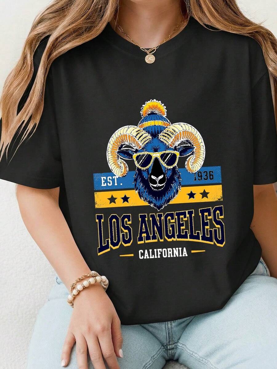 Sudadera unisex con el logo del club de béisbol Los Angeles Dodgers-4 - Negro 2 - Ver 1