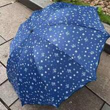 1支 10骨大尺寸遮陽雨傘，強化黑色塗層防紫外線，遮陽雨傘兩用，堅固折疊傘 - 多色 - 查看 17