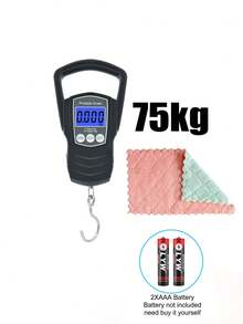 [Bestselling Product] 50kg Large Capacity Portable Pocket Scale, Handheld Electronic Scale, Easy To Store, High-Definition Display, Multiple Unit Switching, Suitable For Shopping Malls, Luggage Check-In, And Other Scenarios. Battery Not Included. - Multicolor - View 10
