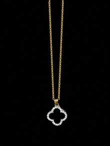 Fashionable Petite Fragrance Necklace, Luxury Choker Necklace, Suitable For Daily Wear, Vacation, Dates And Other Occasions, Also A Delicate Small Gift - Flower-shaped Pendant Necklace - View 8
