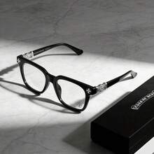 ChromeHeart Glasses - Fashionable Anti-Glare And Dust-Proof Glasses, A Stylish Accessory For Both Men And Women, Clear And Durable. Cycling Glasses - 黑色 - 查看 3