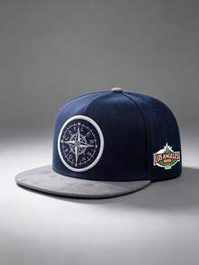 1 pieza Gorra de béisbol unisex de moda con bordado de brújula en bloques de color - Transpirable, ajustable, gorra de papá y gorra de béisbol - Sombrero de sol casual unisex, perfecto para actividades al aire libre, viajes y correr (disponible en varios colores) - multicolor - Ver 13