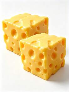 Cheese Squeeze Squishy, Cheese Block Squeeze, Food Squishy Stress Relief Decorations , Adult Mini Stress Relief Sensory, Cute Desk Gift, Workplace Stress Relief Decorations , Party Game Gift - View 8