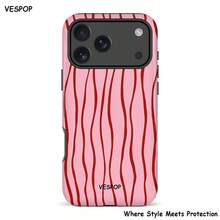 VESPOP Y2K stoßfeste Handyhülle mit doppelter Schicht, glänzendes Design, leuchtende Farben, kompatibel mit iPhone 17/16/15/14/13 Pro Max, Galaxy S26/S25/S24 Ultra, Pixel 10/9/8 Pro - Mischfarbe 1 - Übersicht 8