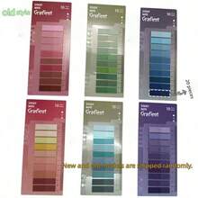 200pcs/400pcs Book Annotation Labels, Adhesive Book Annotation Labels, Morandi Binder Dedicated Sticky Notes, Removable Bookmarks, Multi-Color Writable And Reusable Annotation Supplies, Suitable For Life Annotation, Office, Study, Back To School Season - Multicolor - View 10
