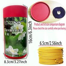 [Popular Choice]High-Quality Family Wholesale Pack 120pcs Colorful Strong Fragrance Incense Coils, Long-Lasting Aroma, Free Burning Triangle Holder, Convenient To Use, Multiple Scents Available: Rose, Lavender, Jasmine, Lemongrass, Palo Santo. - Multi Scents - View 3