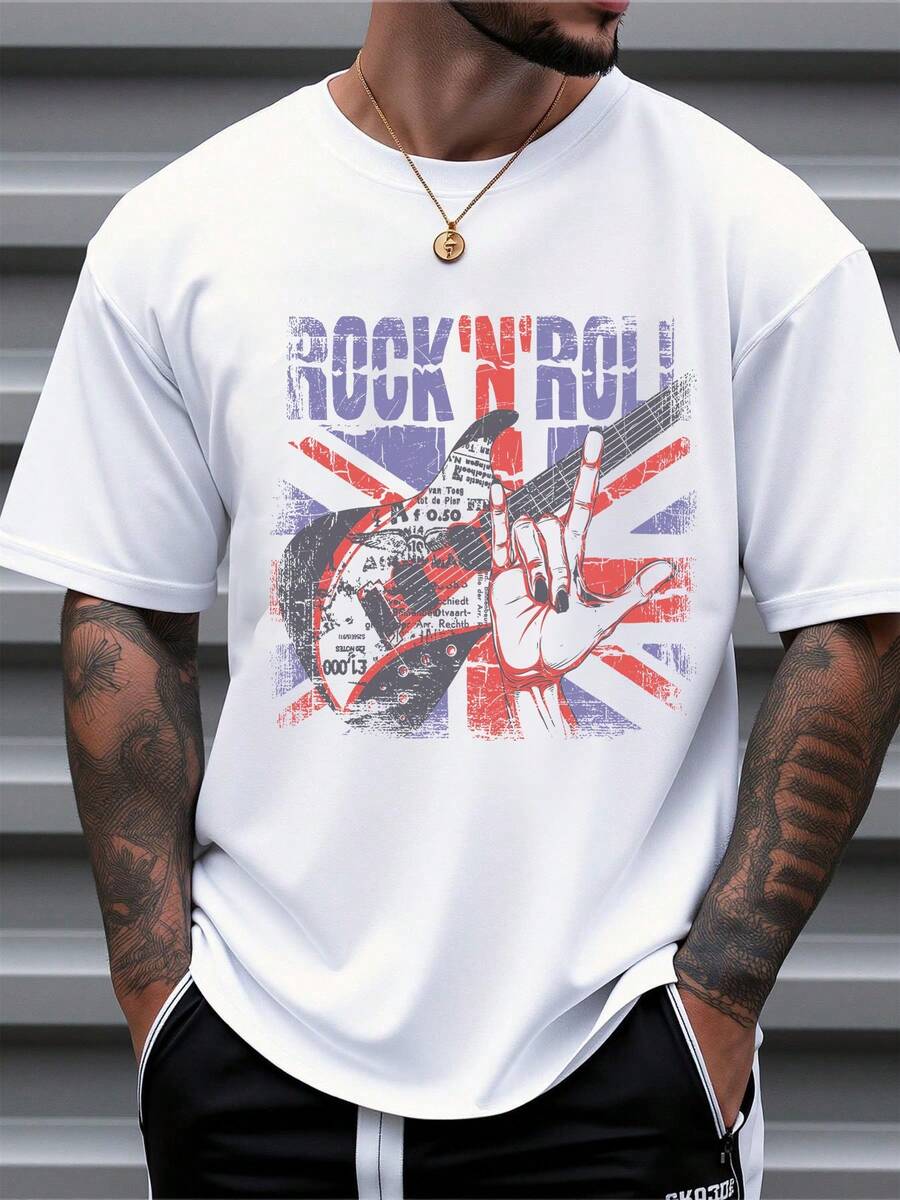 T-Shirts Hommes - Blanc - Voir 1