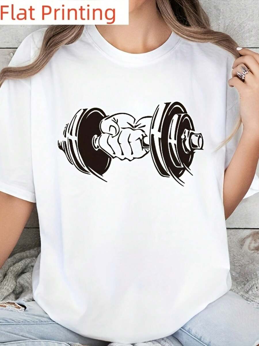 Women T-Shirts - 白色 - 查看 1