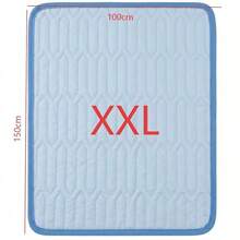 Extra Large Pet Cooling Mat - Ultra Soft Moisture-Wicking Surface | Instant Cooling All-Day Comfort | Keeps Pets Cool All Summer! - Suitable For Small, Medium And Large Cats & Dogs, 5 Sizes Available - Multicolor - View 13