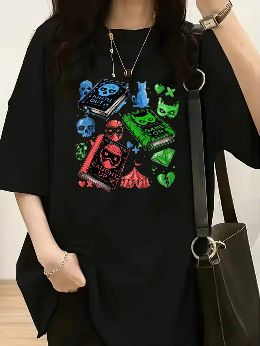 Women T-Shirts - Black - View 1