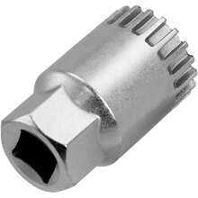 Octalink Spline FSA LP VP Bicycle Bottom Bracket Removal Tool, Suitable For 20-Tooth Bottom Bracket - Silver Center Shaft Removal Tool - View 2